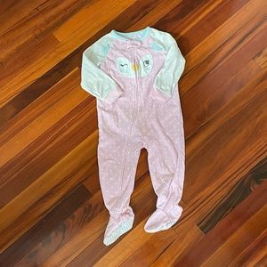 Toddler girl fleece pajama